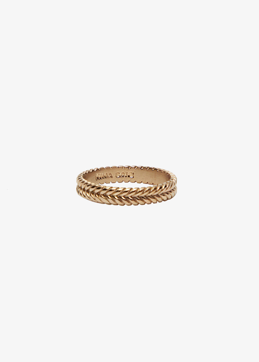 Braid Ring - MINA BAIE