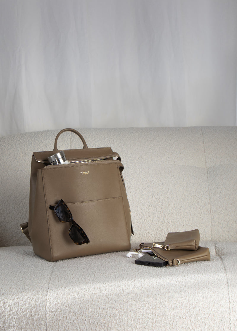 Harper Mini Backpack (Leather)