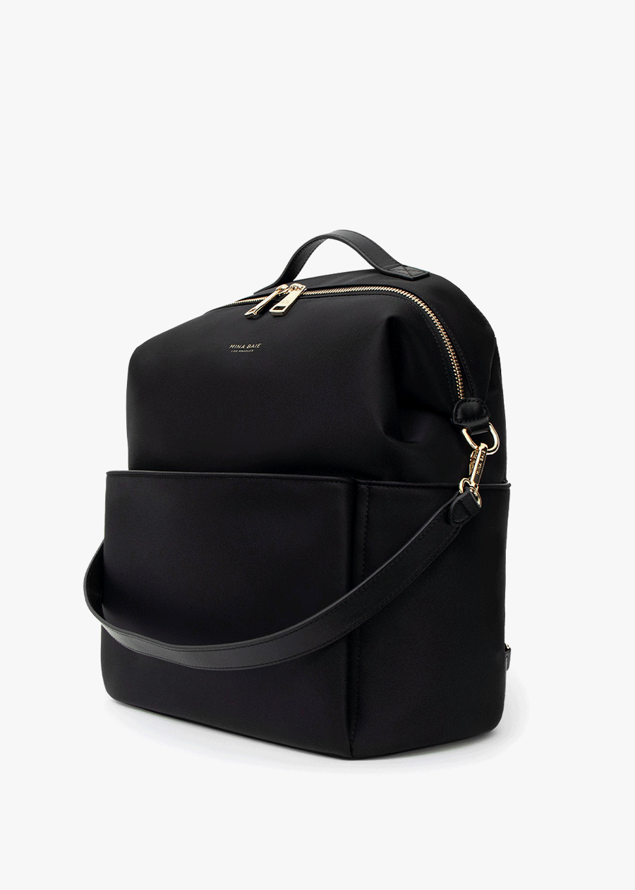 ☆希少☆MINA BAIE スティービー・ミディ バックパック　リュック Stevie Midi Backpack (Nylon) – MINA BAIE