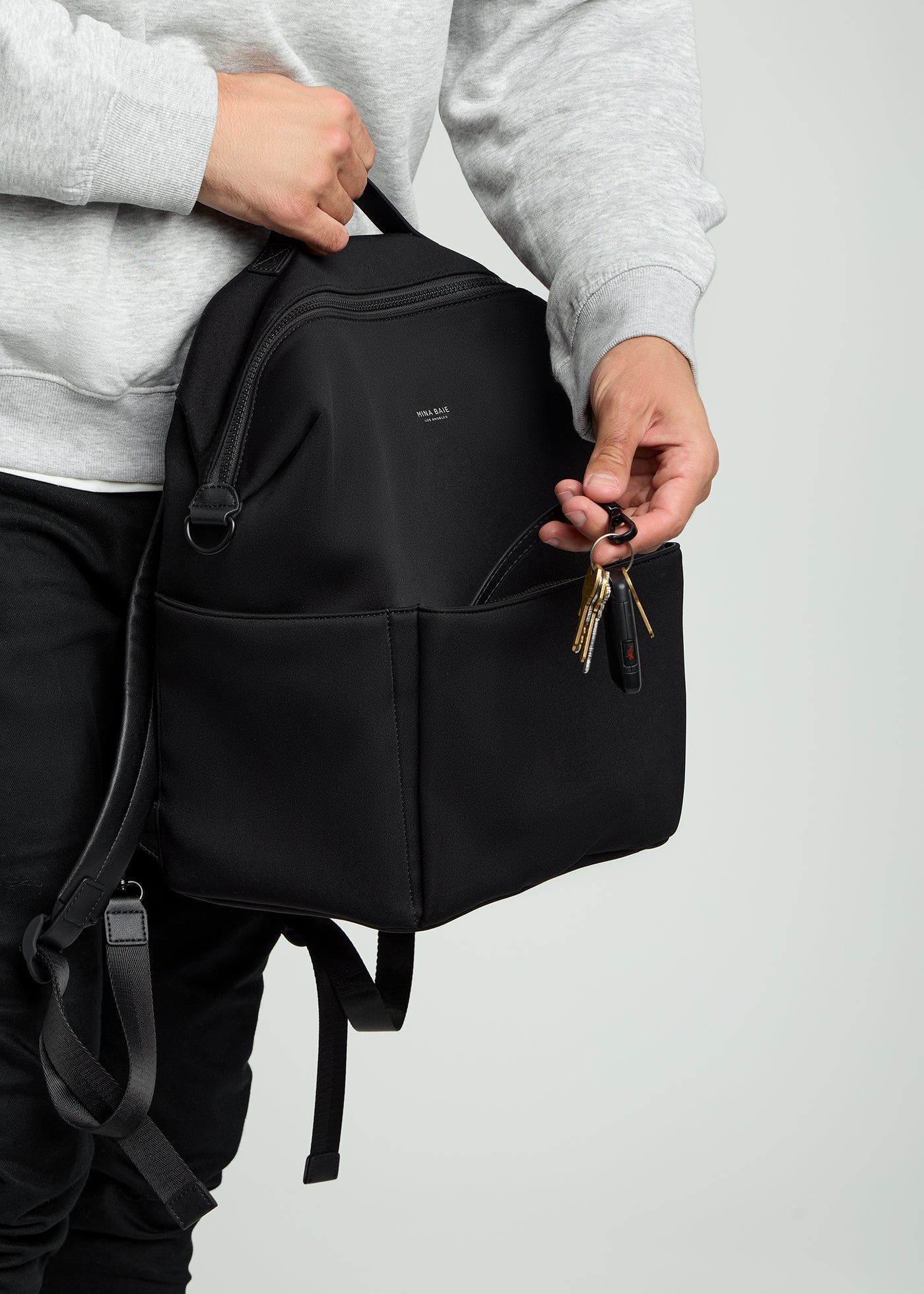 Stevie Full Backpack (Neoprene) – MINA BAIE