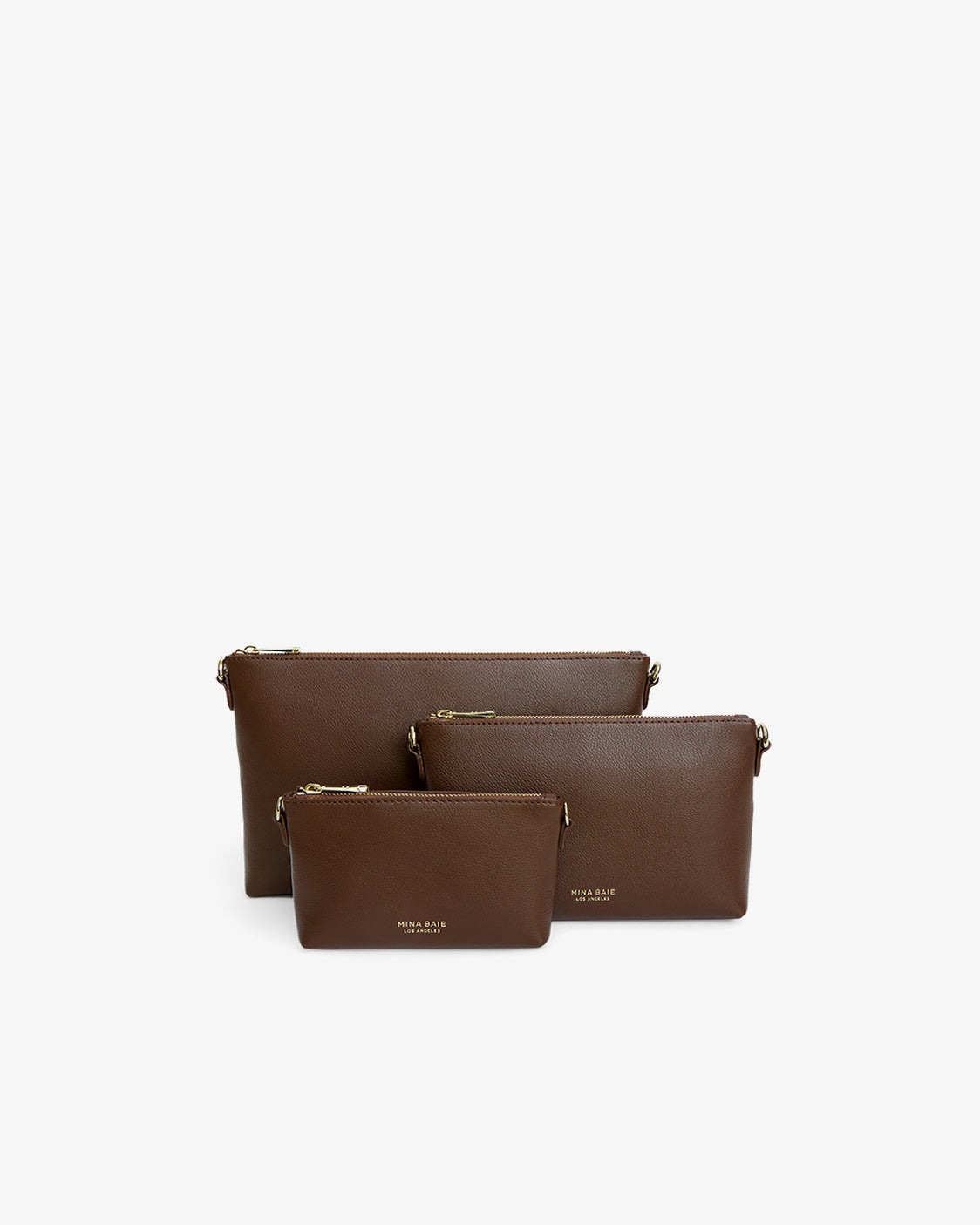 Mia Pouch Set Leather