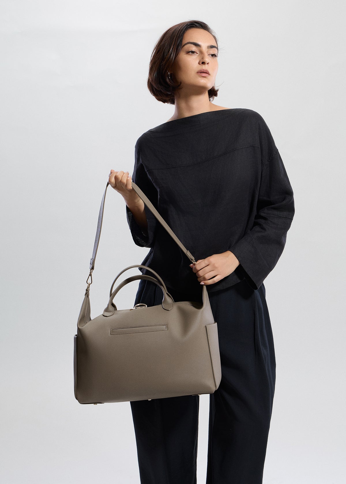 mina baie マザーズバッグ 外ポケット付き MINA BAIE | Modern Diaper Bags