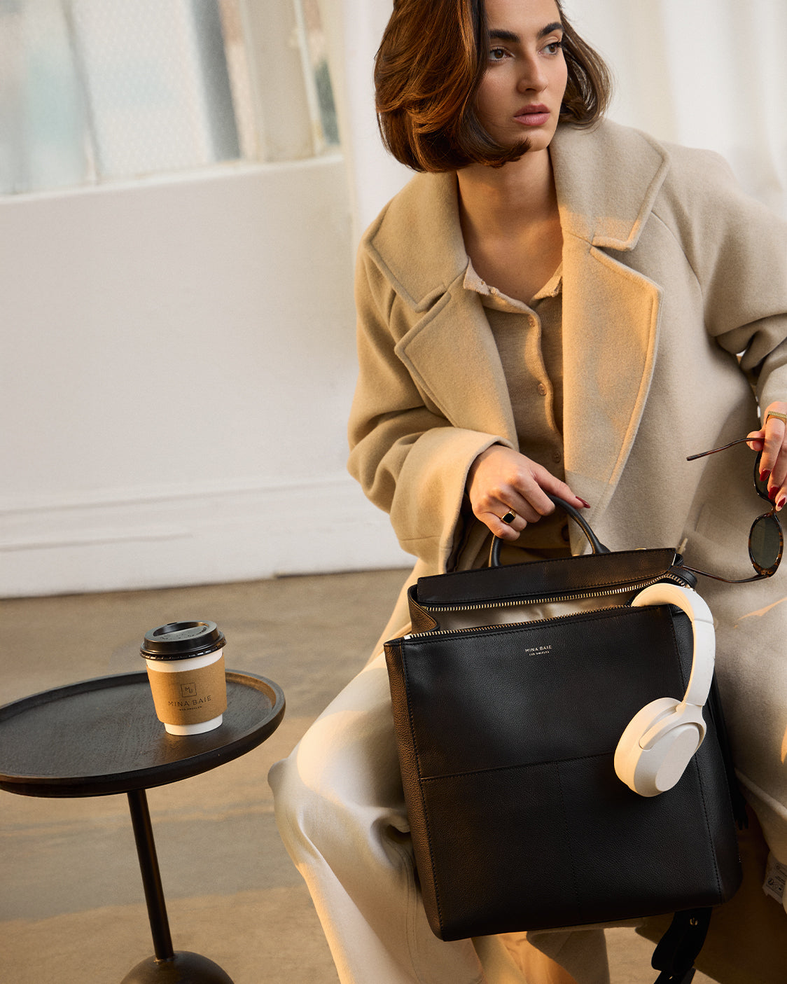 Harper Backpack Leather Midi