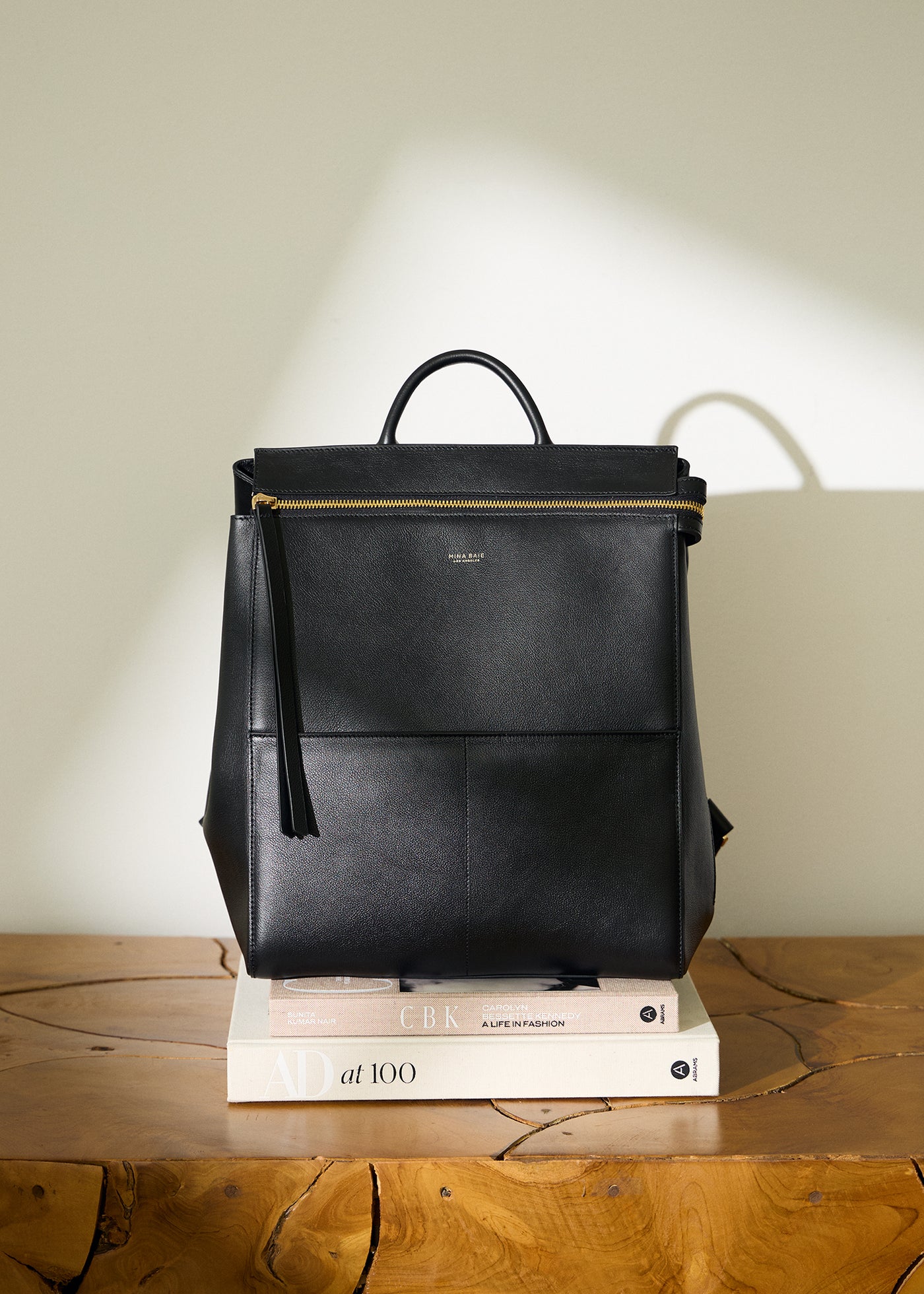 ベレッサ6　ヒナバァサマ Harper Full Backpack (Leather) – MINA BAIE