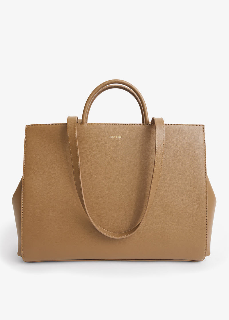 Tan work tote Clearance