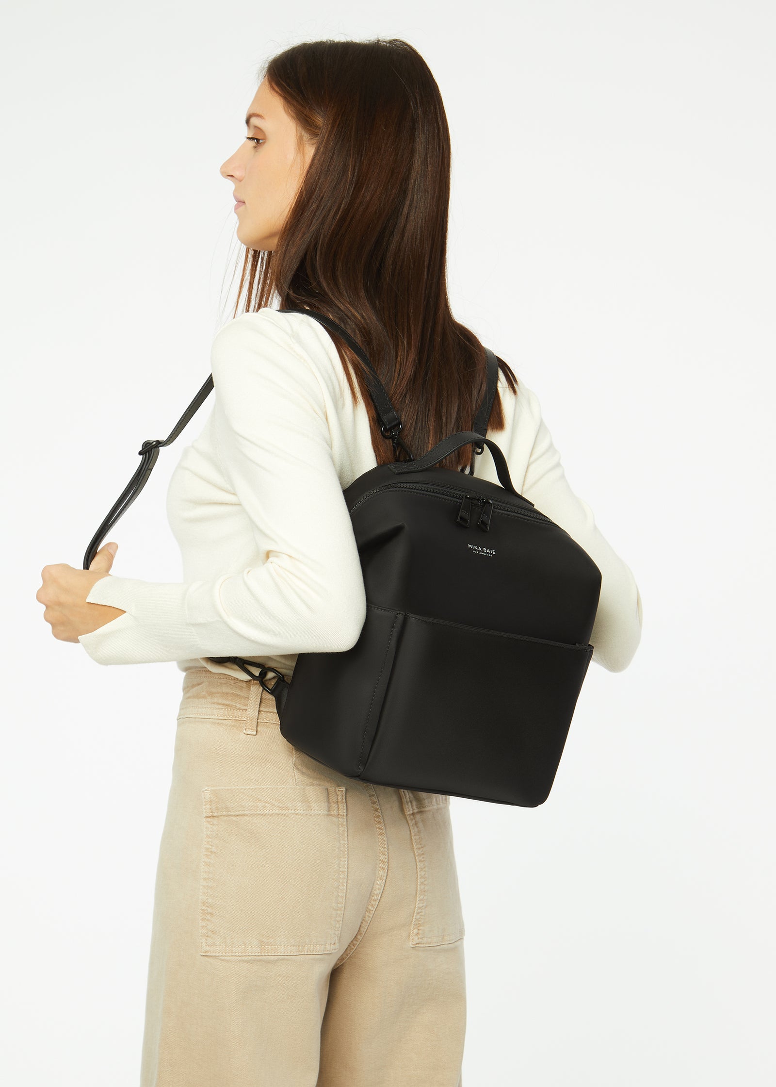 Stevie Full Backpack (Vegan) – MINA BAIE
