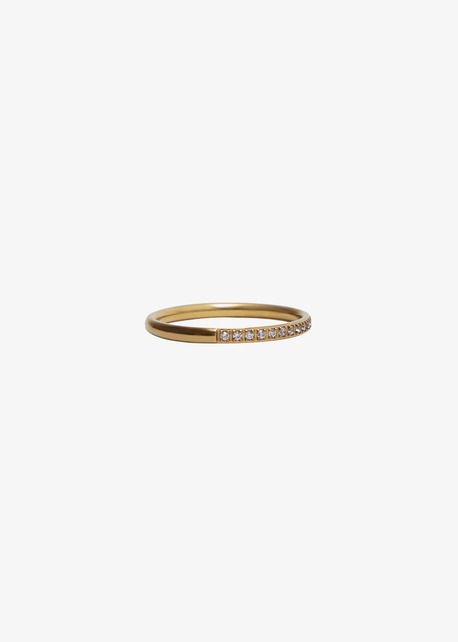 Pave Gold Band - MINA BAIE